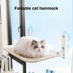 ZooFlex Cat Window Hammock – Suction Cup Perch with Washable Mat