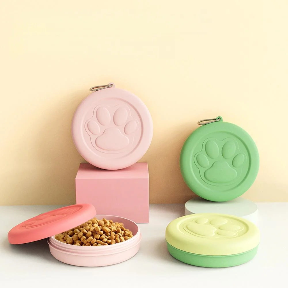 ZooFlex 2-in-1 Portable Pet Bowl – Travel Food & Water Dish