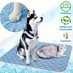 ZooFlex Pet Cooling Mat – Soft Summer Cooling Bed & Sleeping Pad for Dogs & Cats