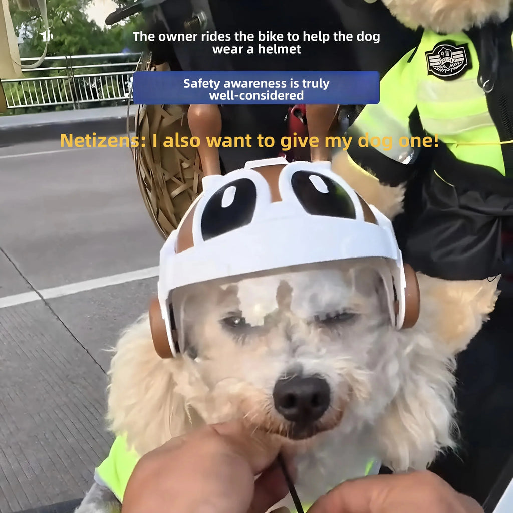 ZooFlex Cartoon Ant Dog Helmet – Cute Pet Costume Hat