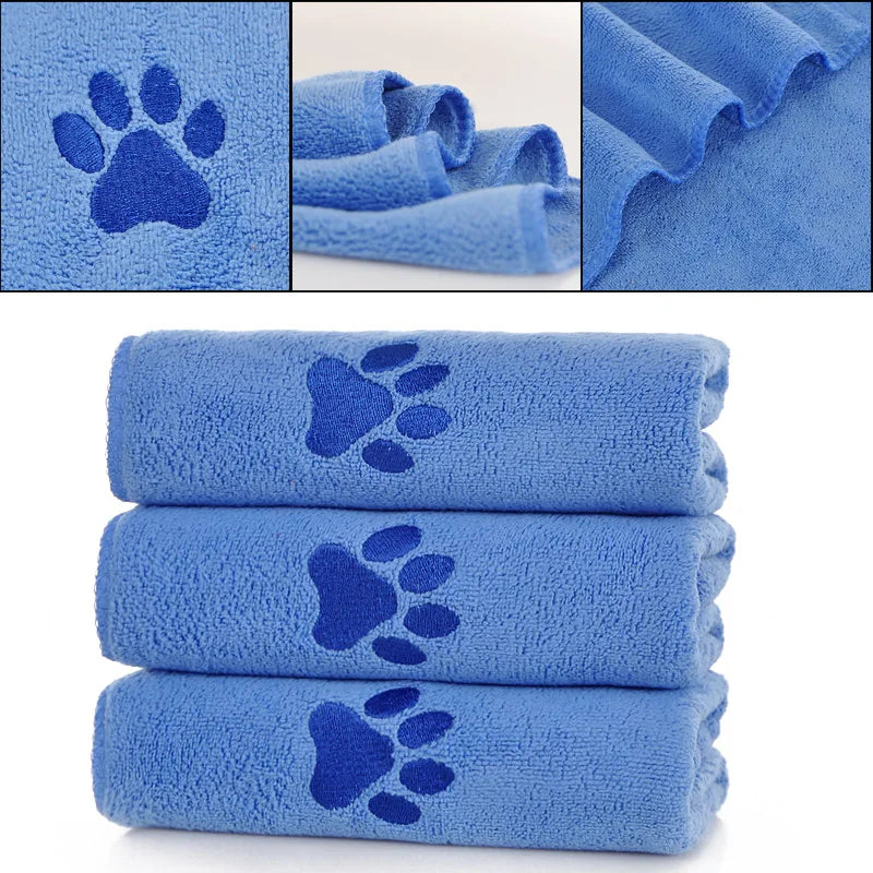 ZooFlex Quick-Dry Dog Towel – Super Absorbent Pet Bath & Paw Cleaning Cloth