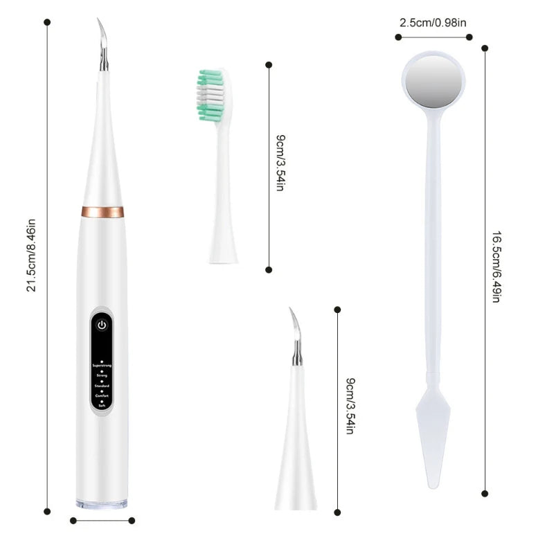 ZooFlex Ultrasonic Pet Dental Cleaner for Dogs & Cats – Electric Plaque Remover