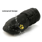 ZooFlex Waterproof Dog Boots – Reflective Anti-Slip Paw Protectors for Summer & Winter (4pcs)