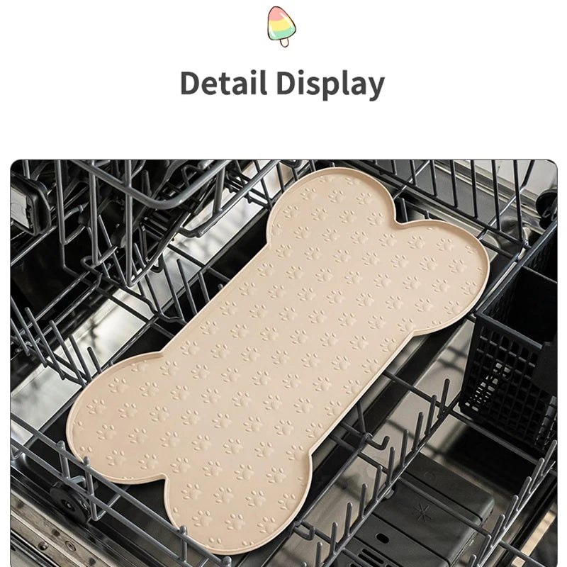 Zooflex DineGuard – Silicone Pet Feeding Mat