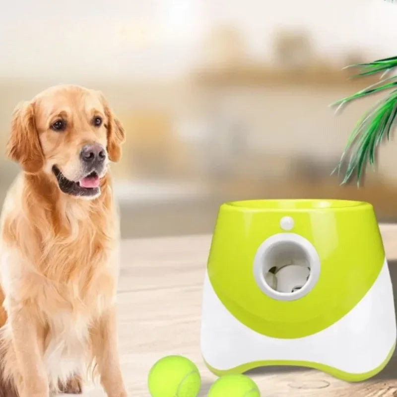 ZooFlex Automatic Dog Ball Launcher – Smart Fetch & Training Machine