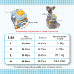 ZooFlex Plaid Dog Backpack Harness – Adjustable Puppy Walking Vest