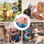 ZooFlex Interactive Vibrating Plush Ball – Musical Cat & Dog Toy