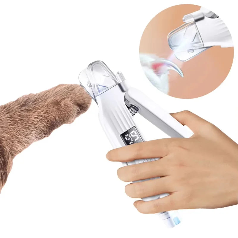 ZooFlex Electric Pet Nail Grinder with LED Light for Dogs & Cats
