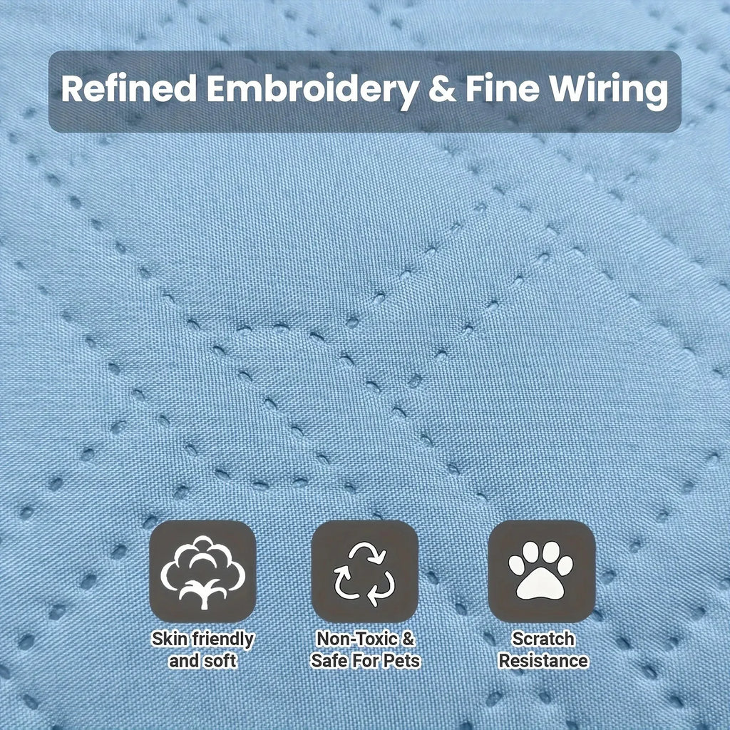 ZooFlex Pet Cooling Mat – Soft Summer Cooling Bed & Sleeping Pad for Dogs & Cats