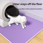 ZooFlex EVA Cat Litter Mat – Waterproof Double-Layer Design
