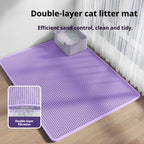 ZooFlex EVA Cat Litter Mat – Waterproof Double-Layer Design