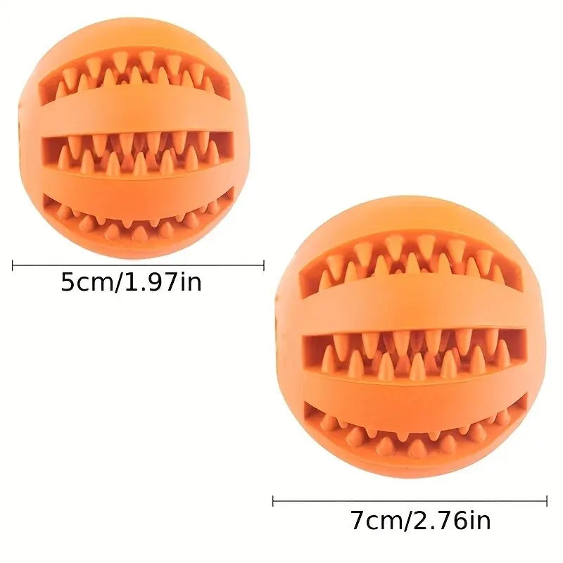 Zooflex TreatBuddy – Interactive Dog Chew Ball