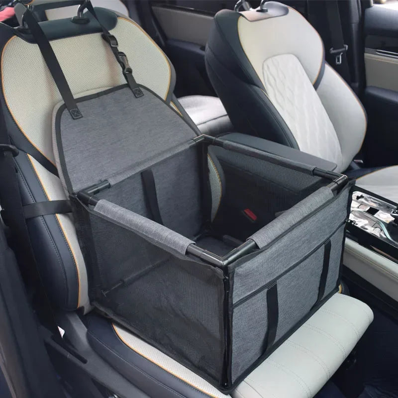 ZooFlex Waterproof Dog Car Seat – Pet Travel Basket & Carrier