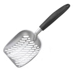 ZooFlex Long Handle Cat Litter Scoop – Stainless Steel Sifter