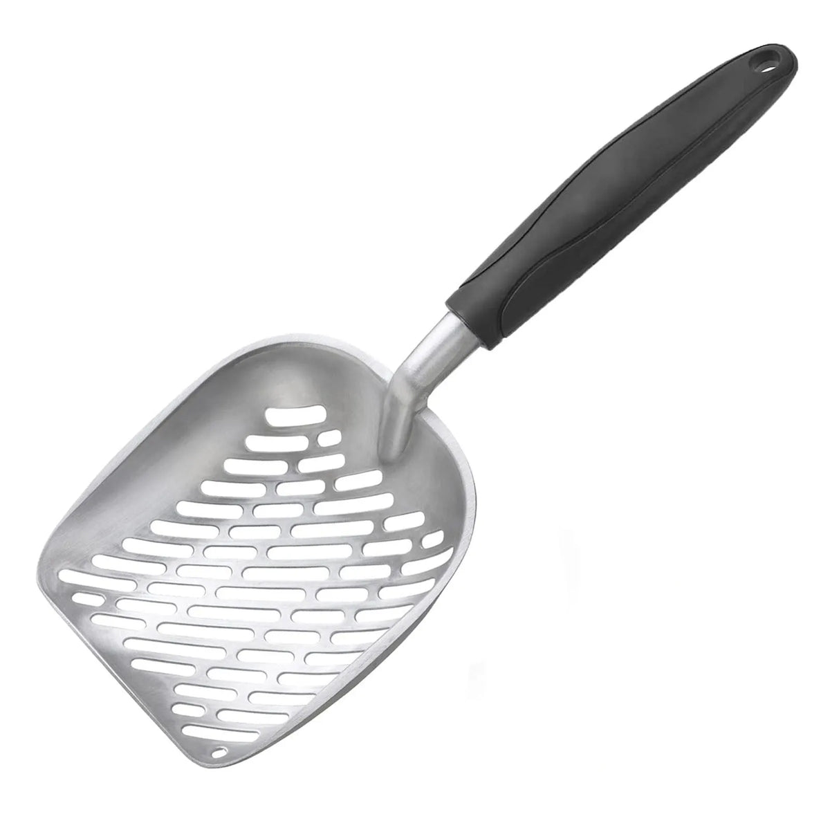 ZooFlex Long Handle Cat Litter Scoop – Stainless Steel Sifter
