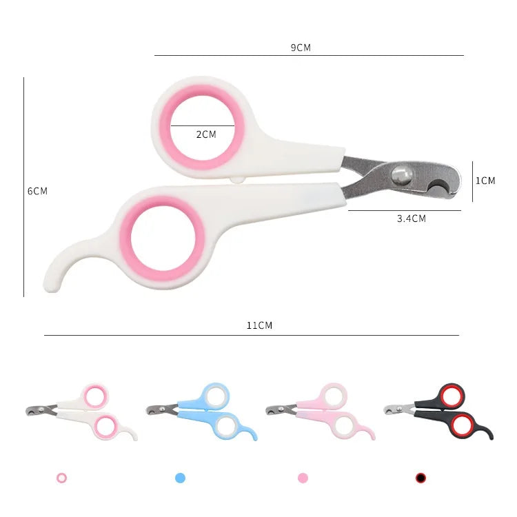 ZooFlex Stainless Steel Cat Nail Clipper for Cats, Puppies & Small Dogs