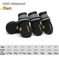 ZooFlex Waterproof Dog Boots – Anti-Slip Reflective Winter Shoes for Small & Large Dogs