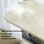 ZooFlex Cat Window Hammock – Suction Cup Perch with Washable Mat