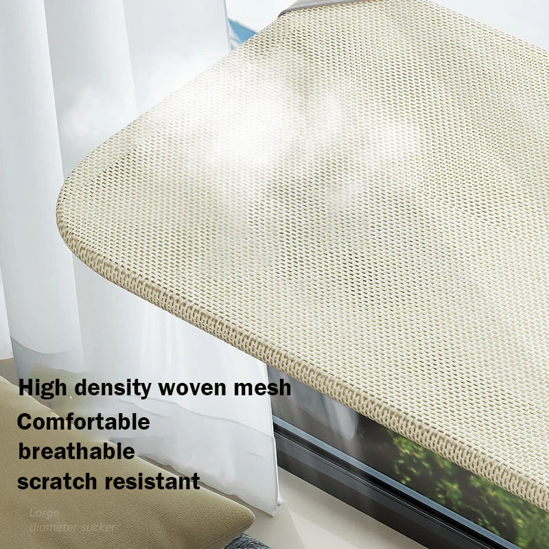 ZooFlex Cat Window Hammock – Suction Cup Perch with Washable Mat