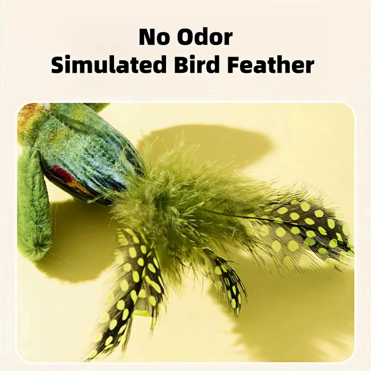 Zooflex ChirpyPaws – Realistic Bird Sound Cat Toy