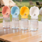 ZooFlex Leak-Proof Dog Water Bottle with Drinking Cup – Portable Pet Travel Dispenser