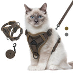 ZooFlex Cat Harness & Leash Set – Reflective Mesh Walking Vest