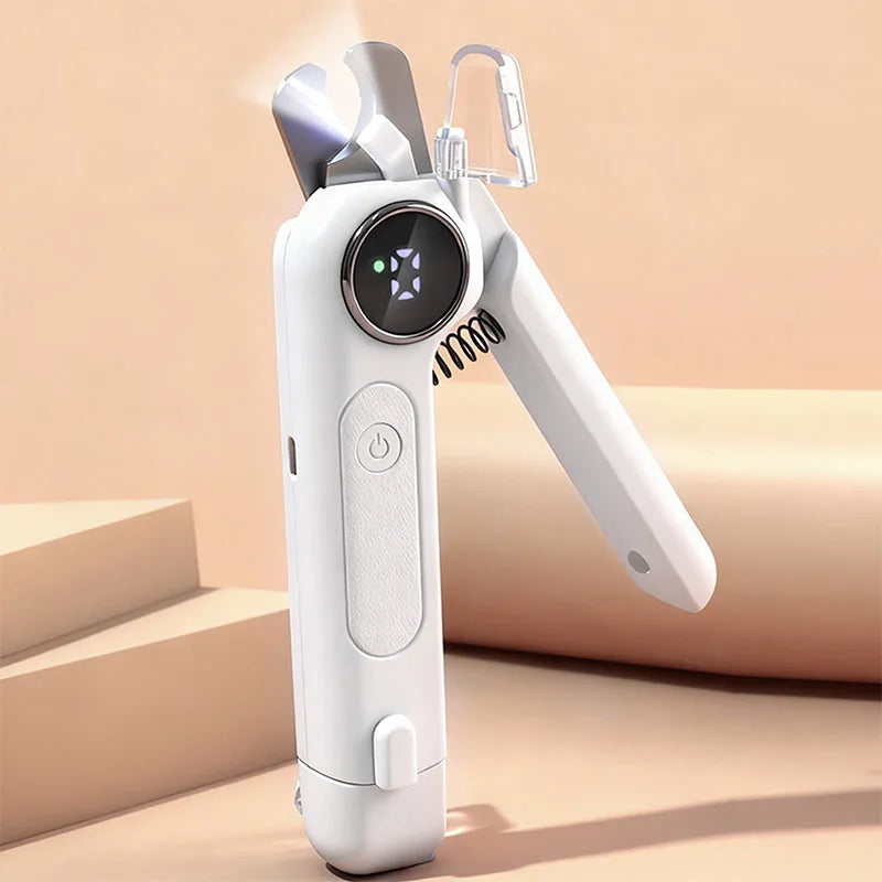 ZooFlex 2-in-1 LED Pet Nail Clipper & Grinder for Dogs & Cats
