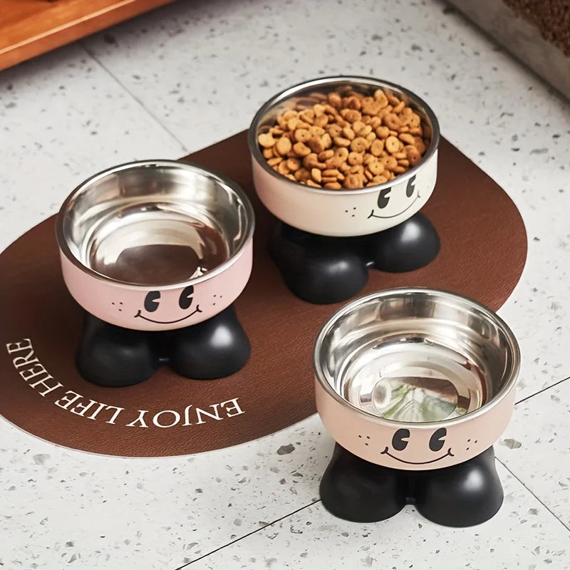 Zooflex DineEase – Elevated Stainless Steel Pet Bowl