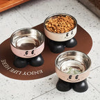 Zooflex DineEase – Elevated Stainless Steel Pet Bowl