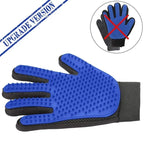 ZooFlex Silicone Pet Grooming Glove – Dog & Cat Hair Removal Bath Brush
