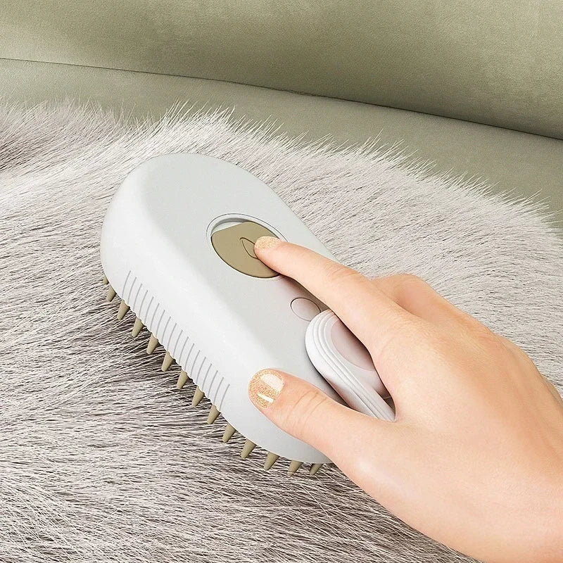 Zooflex MistGlow – 3-in-1 Pet Spray Grooming Brush