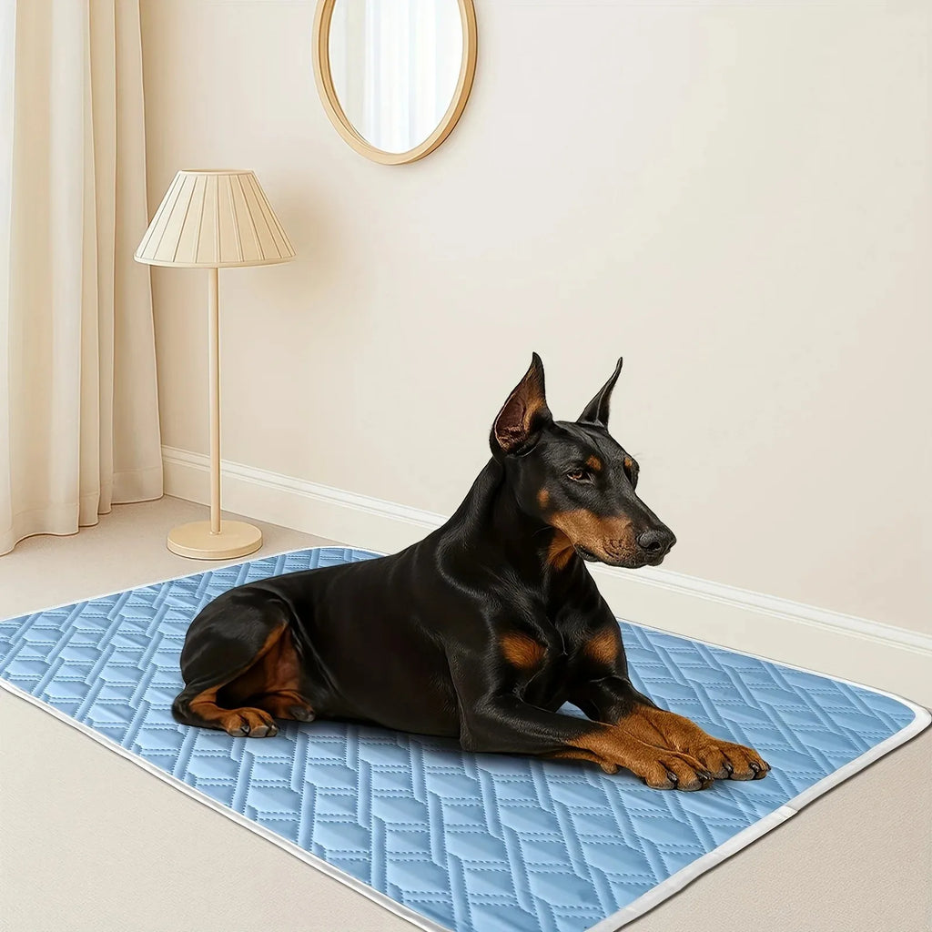 ZooFlex Pet Cooling Mat – Soft Summer Cooling Bed & Sleeping Pad for Dogs & Cats