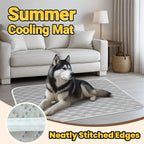 ZooFlex Pet Cooling Mat – Soft Summer Cooling Bed & Sleeping Pad for Dogs & Cats