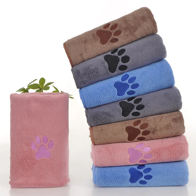 ZooFlex Quick-Dry Dog Towel – Super Absorbent Pet Bath & Paw Cleaning Cloth