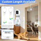 ZooFlex Rechargeable Interactive Hanging Cat Toy – Automatic Teaser for Indoor Cats