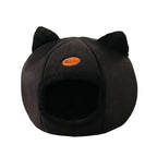 ZooFlex Winter Cat Cave Bed – Soft Warm Pet Sleeping Nest for Cats & Small Dogs