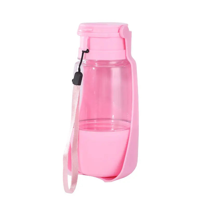 ZooFlex Portable Foldable Dog Water Bottle with Drinking Cup for Dogs & Cats