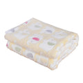 ZooFlex Soft Fluffy Pet Blanket – Warm Paw Print Fleece for Dogs & Cats