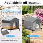 ZooFlex Foldable Outdoor Cat House