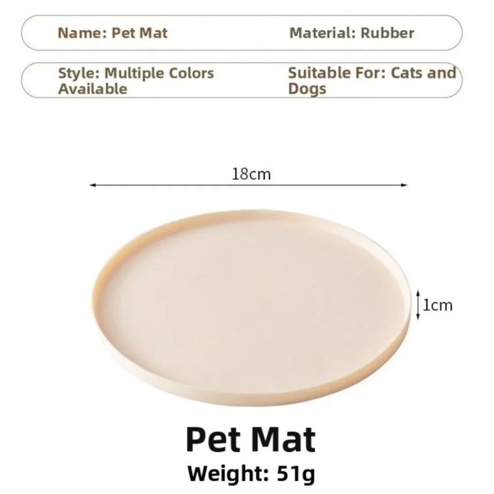 ZooFlex Silicone Pet Feeding Mat – Non-Slip Waterproof Dog & Cat Bowl Placemat
