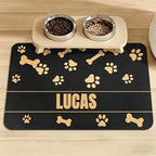 ZooFlex Diatomaceous Pet Feeding Mat – Quick-Dry Waterproof Dog & Cat Bowl Placemat