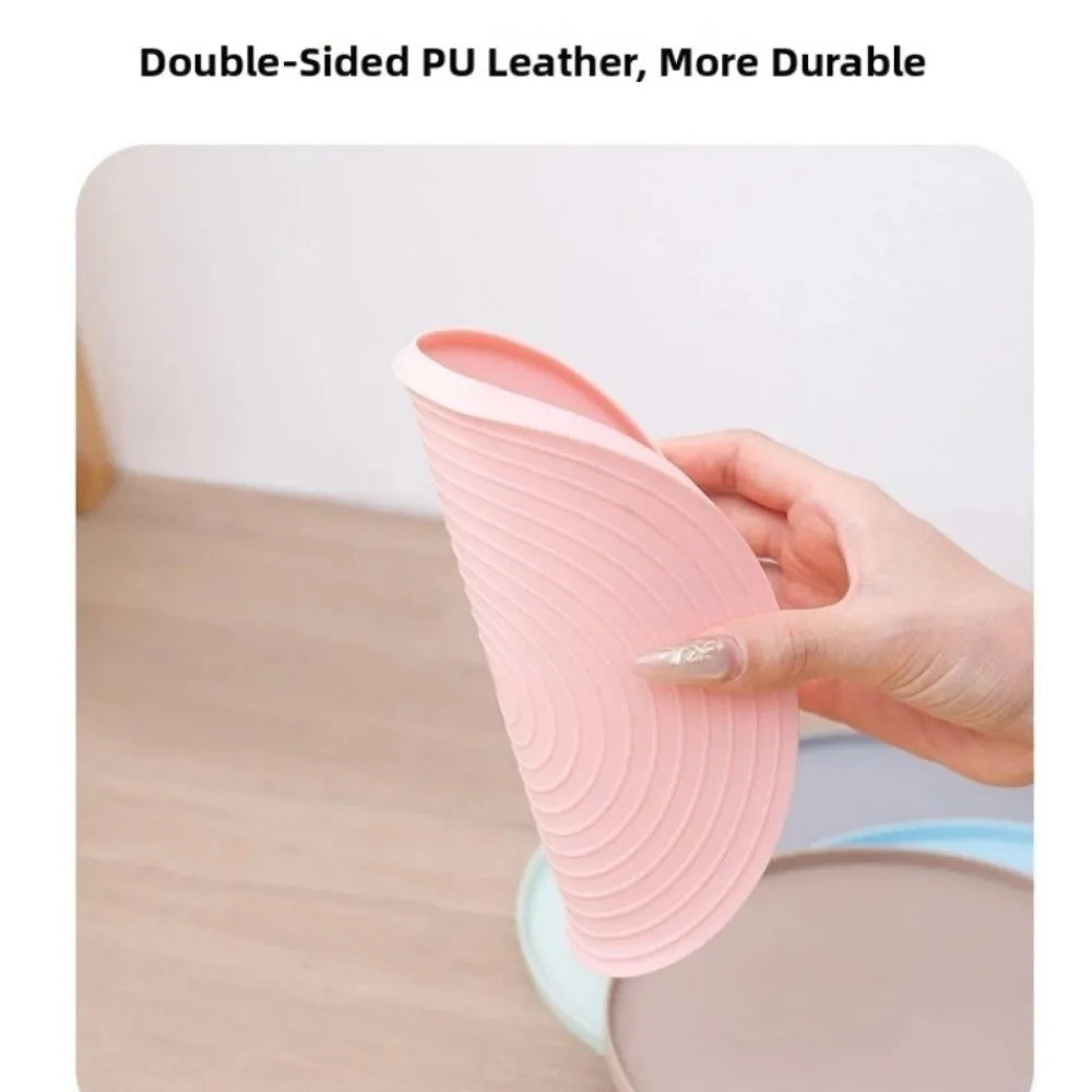 ZooFlex Silicone Pet Feeding Mat – Non-Slip Waterproof Dog & Cat Bowl Placemat
