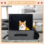 ZooFlex Portable Cat Litter Box – Foldable Travel Litter Tray