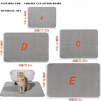 ZooFlex Large Cat Litter Mat – Waterproof Double-Layer Non-Slip Pad