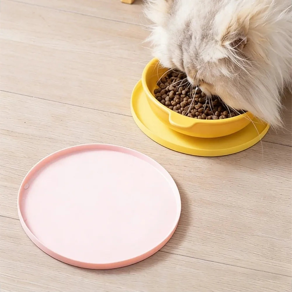 ZooFlex Silicone Pet Feeding Mat – Non-Slip Waterproof Dog & Cat Bowl Placemat