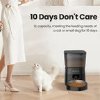 ZooFlex Automatic Cat & Dog Feeder – Programmable Dry Food Dispenser with Portion Control