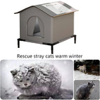 ZooFlex Foldable Outdoor Cat House