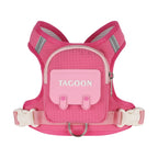 ZooFlex Plaid Dog Backpack Harness – Adjustable Puppy Walking Vest