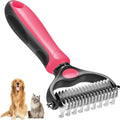 Zooflex FurEase – 2-in-1 Deshedding & Dematting Brush