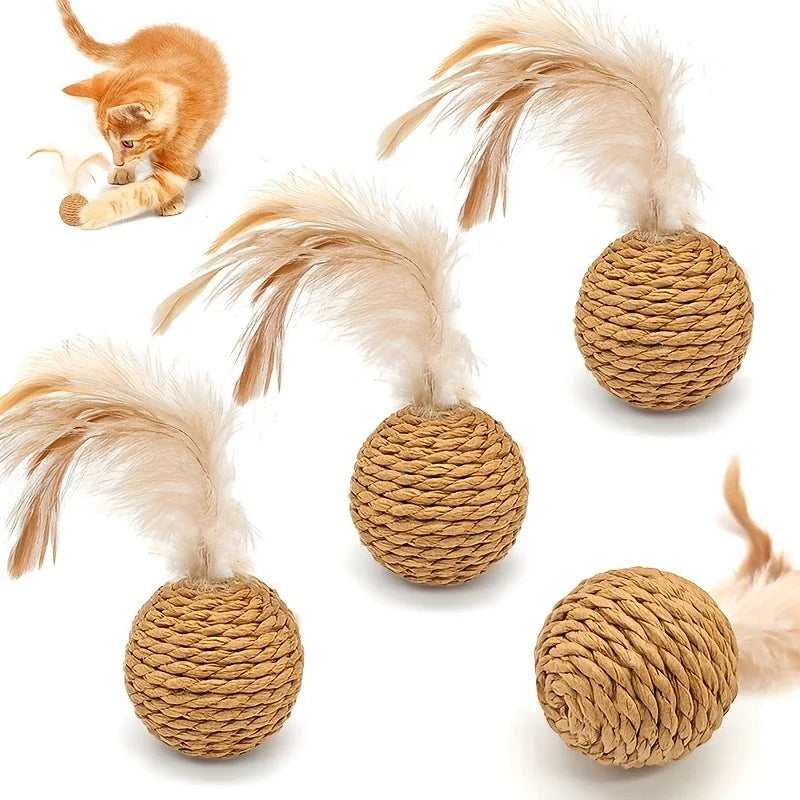 Zooflex FeatherChase – Interactive Rattle Cat Toy